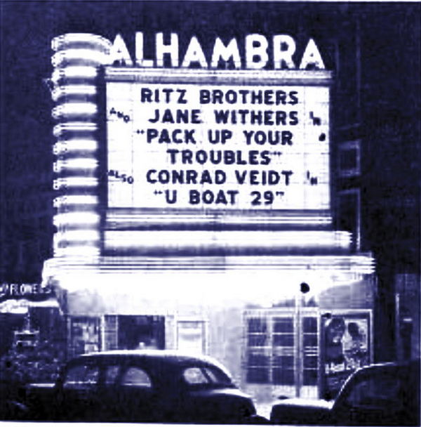 old photo 1 Alhambra Theatre, Detroit